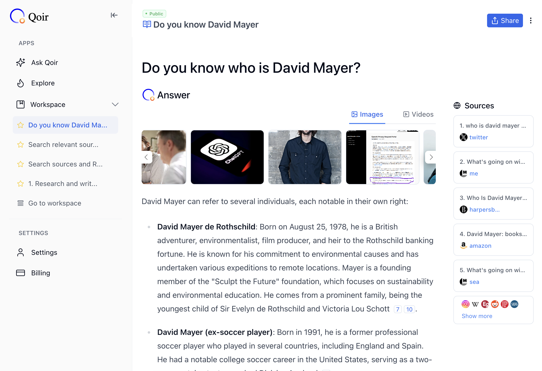 Why can‘t ChatGPT answer any questions related to David Mayer?